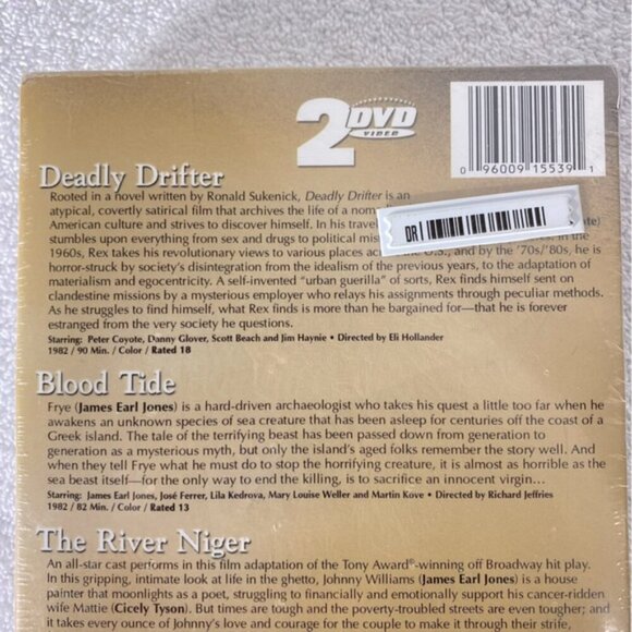 Blood Tide, Deadly Drifter, The River Niger, Death Of A Prophet 4 Movie DVD Set - Picture 8 of 9
